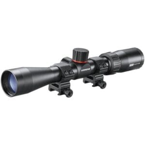 Simmons Pro Target Rimfire Rifle Scope 3-9x32mm 1" SFP .22 Dropzone with Weaver Style Rings