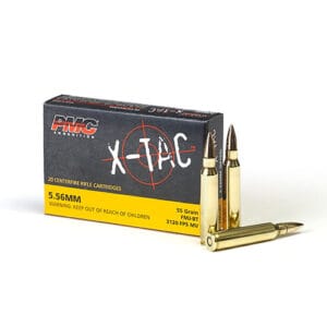 PMC 556 XP 193 5.56 55GR FMJ 20RD BX 1000RD CASE