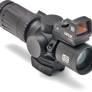 EOTECH PKG VUDU 3-9x32 SFP ULTRA-SHORT RIFLESCOPE - HC1 RETICLE (MOA); INTEGRATED MOUNT & EFLX W/MNT
