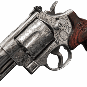 SMITH & WESSON 629 DELUXE STS ENGRAVED ALASKAN GRIZZLY 44MAG 3" 6RD DA/SA