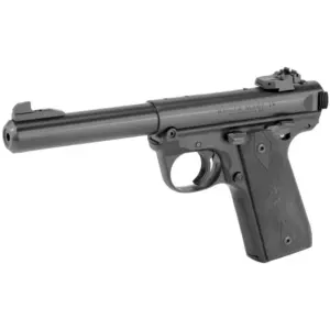 Alternative view of RUGER MRK IV 22/45 TRGT 22LR 5.5" BLUED BLK GRP ADJ SGHT 10RD