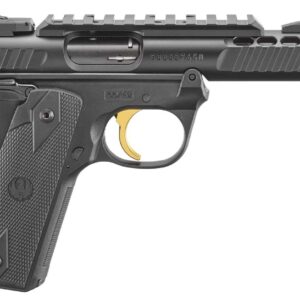 RUGER MRK IV 22/45LTE 22LR 4.4" T.B. BLACK ANODIZED BLACK GRIPS 2-10RD MAGS