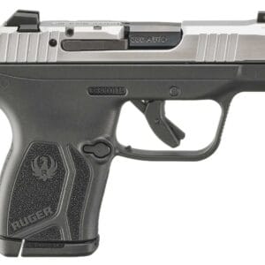 RUGER LCP MAX CALI 380ACP PISTOL 2.8" BBL STS/BLACK 1-10RD MAG CA COMPLIANT