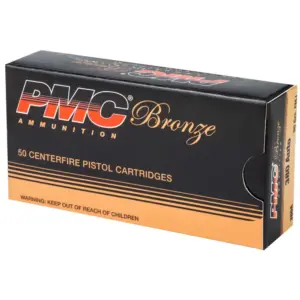 Alternative view of PMC BRONZE 380 AUTO 90GR FMJ 50RD BX 1000RD CASCE