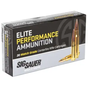 SIG SAUER ELITE MATCH 300BLK 125GR SPRSNC 20RD BX 500RD CASE