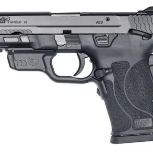 SMITH & WESSON M&P 9 SHIELD EZ M2.0 3.675" PSTL 8RD RED LSRGD AMBI TLCI SAO
