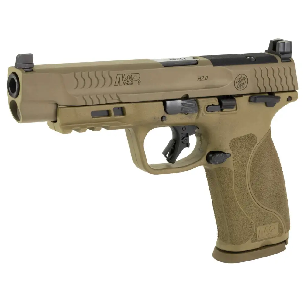 SMITH & WESSON M&P 9 M2.0 FDE PSTL 5" 17RD SF - Image 2