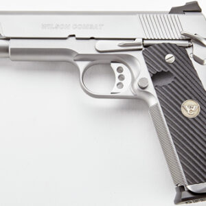Alternative view of WILSON CQBE-FS-45-SS 45ACP 5" - FS 8-SHOT STAINLESS BLAST BEAD