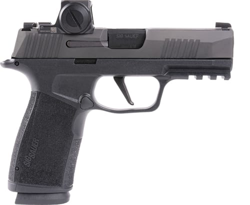 SIG P365X MACRO 9MM 3.7" - ROMEO-X (2)17RD POLYMER/BLACK