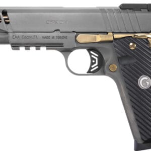 Alternative view of GIRSAN MC1911 NEGOTIATOR 45ACP - MATCH TITANIUM/GOLD 8RD TALO