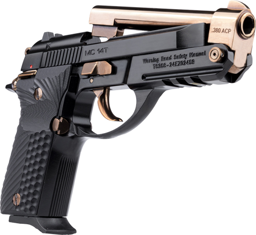 GIRSAN MC14T COLORWAY 380ACP - G10 13RDS ROSE GOLD/GLOSS BLK - Image 4