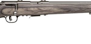 SAVAGE 93R17-BVSS 17HMR 21"HB - ACCU TGR SS/GREY LAMINATE