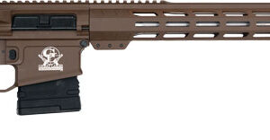 GLFA AR10 RIFLE 6.5CM 20" S/S - BBL 10-SHOT BUCK BROWN
