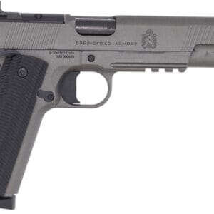 SPRINGFIELD 1911 OPERATOR AOS - 45 ACP 5" 8RD GRAY THREADED