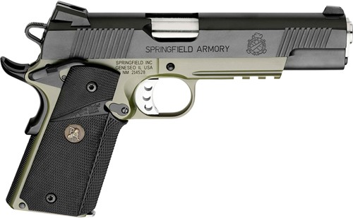 SPRINGFIELD 1911 MC OPERATOR - 45ACP 5" 7RD ODG/BLACK CA COMP