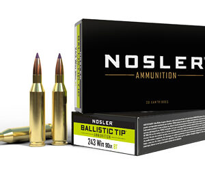 NOSLER 243WIN 90GR BT 20/200