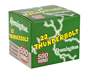Alternative view of REM THNDRBT 22LR 40GR RN HS 500/5000