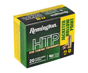 Alternative view of REM HTP 9MM +P 115GR JHP 20/500