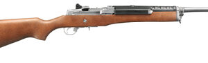 RUGER MINI-14 RANCH RIFLE 5.56 18.5" STS HARD WD STK 5RD