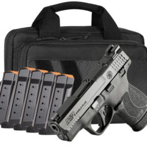 SMITH & WESSON M&P SHIELD PLUS O.R. TS CARRY ON BUNDLE 9MM OR 3.1" 6- 10/13RD SAVIOR BAG