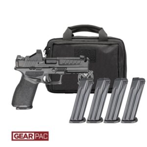 SPRINGFIELD ARMORY ECHELON 4.5F COMP FS 9MM PISTOL U DOT GEAR PAC VIRIDIAN RFX11,BAG,4MAGS