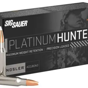 SIG SAUER PLATINUM HUNTER ACCUBOND 270WIN 150G 20RD BX 200RD CASE