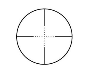 Alternative view of BSA TACT WPN 4X30 MIL DOT BLK
