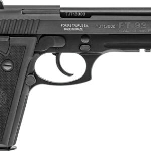 Alternative view of TAURUS 92 9MM 5" FS 17-SHOT - BLUED CHECKERED RUBBER