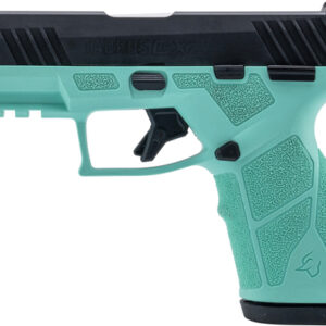 Alternative view of TAURUS GX2 9MM 13-SHOT ADJ. - CYAN FRAME BLACK SLIDE