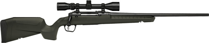 SAVAGE AXIS 2 XP 6.5CM 22" - W/3-9X40 MATTE/GREEN