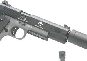 Alternative view of GERMAN SPORT 1911 AD-OPS 22LR - 5" BLACK/GREY 10RD W/RAIL