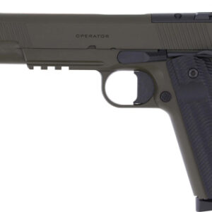 Alternative view of SPRINGFIELD 1911 OPERATOR AOS - 45 ACP 5" 8RD GREEN THREADED