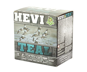 HEVI TEAL 12GA 3" #6 25/250 - Image 3