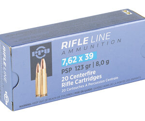 Alternative view of PPU 7.62X39 POINTED SP 123GR 20/1000
