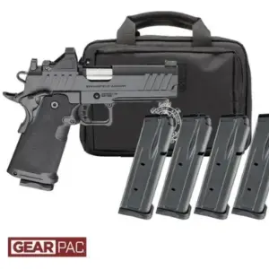 SPRINGFIELD ARMORY 1911 DS PRODIGY AOS 4.25" COMPACT U NOTCH W/ TRITIUM VIRIDIAN RFX11,BAG,4MAGS