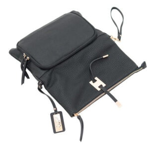 Cameleon Aya Handbag w/ CCW Compartment-Black - Image 6
