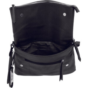 Cameleon Aya Handbag w/ CCW Compartment-Black - Image 4