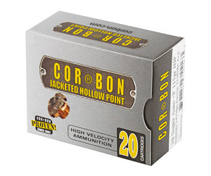 CORBON 38SUPER+P 115GR JHP 20/500 - Image 3