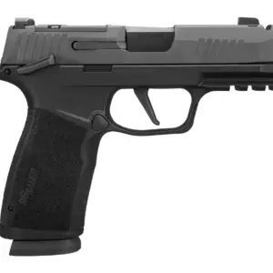 SIG SAUER P365 MACRO COMP M.S. 9MM PSTL BLK, 2-17RD MAGS, OPTC RDY, 3.1" BBL COMP'D