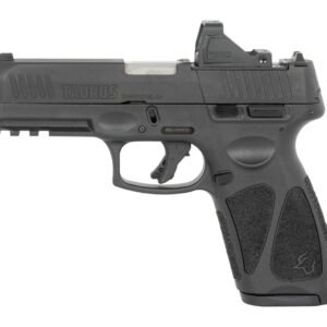Alternative view of Taurus G3 T.O.R.O. Bundle Full Size 9mm Luger 17+1 4" Matte Stainless Steel Barrel, Matte Black Tenifer Optic Cut/Serrated Alloy Steel Slide, Black Polymer Frame w/Picatinny Rail, Black Polymer Grip, Viridian RFX-11 Green Dot, Right Hand