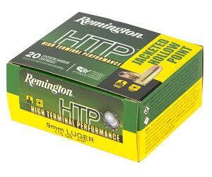 REM 9MM LUGER 115GR JHP 20/500 - Image 3