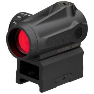 SIG SAUER ROMEO-MSR GEN 2 GREEN DOT 1X20MM 2MOA DOT/1MOA ADJ BLACK