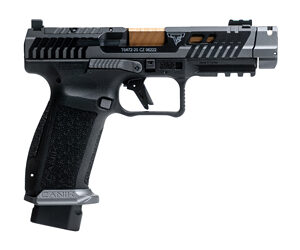 Alternative view of CANIK TTI COMBAT 9MM 4.6" 18RD SMOKE