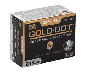 Alternative view of SPR GOLD DOT 357SIG 125GR HP 20/200