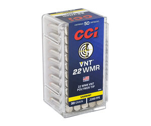Alternative view of CCI 22WMR 30GR VARMINT TIP 50/2000
