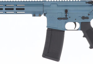 Alternative view of GLFA AR15 RIFLE 223 WYLDE - 16" NIT BBL BLUE TITANIUM