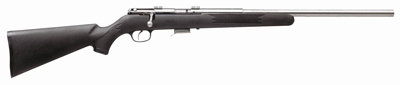 SAVAGE 93R17-FVSS 17HMR 21"HB - ACCU TRIGGER SS/BLACK SYN