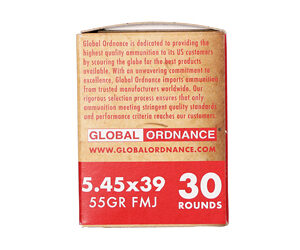 GO 5.45X39MM 55GR FMJ BRASS 30/1350 - Image 3