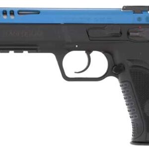 Alternative view of TANFOGLIO FORCE 22LR 4.9" - POLY FRAME BLUE STEEL SLIDE