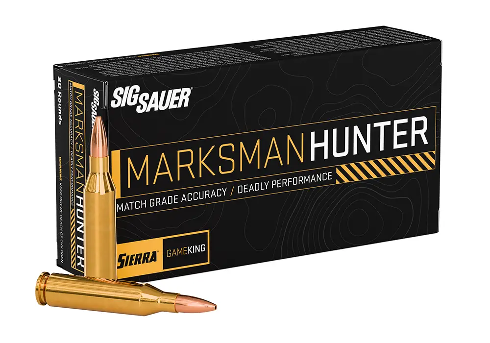 SIG SAUER MARKSMAN HUNTER GAMEKING 243WIN 85G 20RD BX 200RD CASE - Image 4